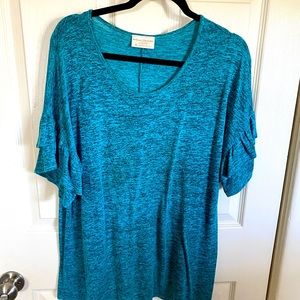 Bobbie Brooks plus blouse 2x